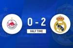 半场-皇马暂2-0萨尔茨堡红牛小组第一 维尼修斯传射巴尔韦德建功