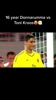 出道10年！2015年16岁的多纳鲁马与米兰签订合同！