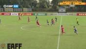 日本0-1韩国！韩国U15中场逼抢得球，随后分边直塞禁区破门